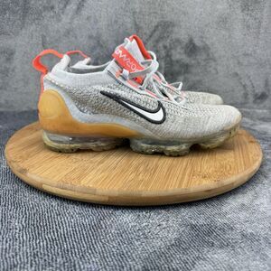 Nike Shoes Youth Size 5Y Gray Air VaporMax 2021 FK Flyknit Sneakers DB1550-002